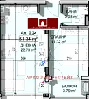 Двустаен апартамент в София, Манастирски ливади
