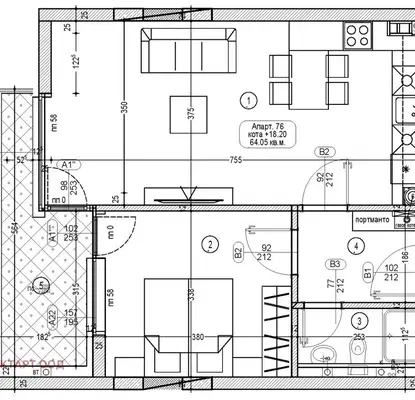 Photo 2 — 2-bedroom apartment in Sofiya, Manastirski Livadi