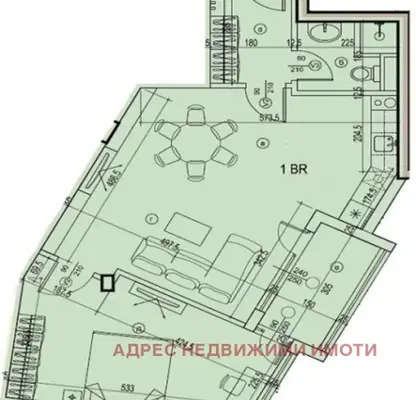 Снимка 3 — Двустаен апартамент в София, Манастирски ливади