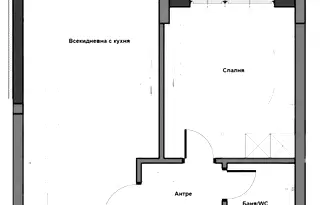 Двустаен апартамент в София, Манастирски ливади