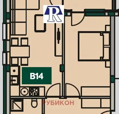 Снимка 5 — Двустаен апартамент в Плевен, Мара Денчева