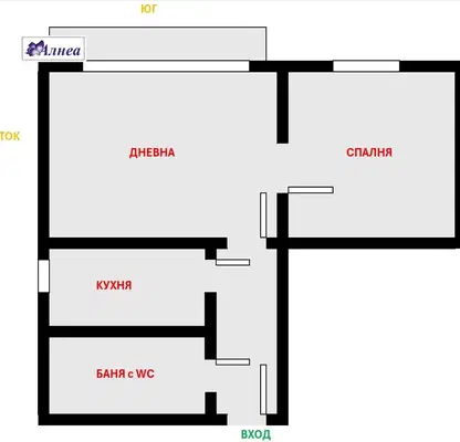 Снимка 2 — Двустаен апартамент с тераса в Мараша, Пловдив