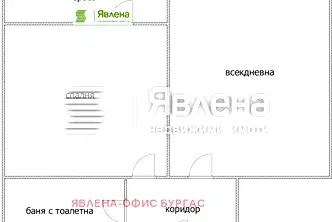 Двустаен апартамент в Бургас, Меден рудник - зона А