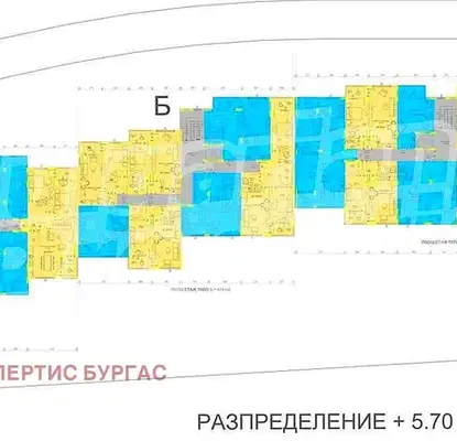 Снимка 4 — Двустаен апартамент с панорамна гледка в Меден рудник, Бургас
