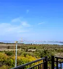 Двустаен апартамент с панорамна морска гледка в Меден рудник, Бургас