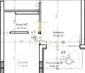 Снимка 2 — Двустаен апартамент в Пловдив, Младежки Хълм