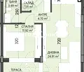 Снимка 3 — Двустаен апартамент в Пловдив, Младежки Хълм