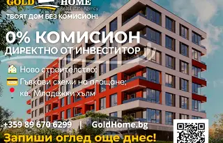 Двустаен апартамент в Пловдив, Младежки Хълм