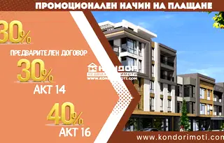 Двустаен апартамент в Пловдив, Младежки Хълм