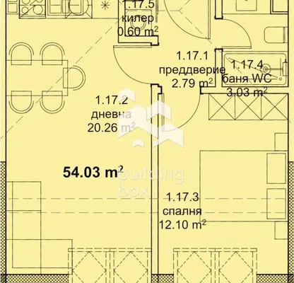 Снимка 3 — Двустаен апартамент във Варна, Младост 1