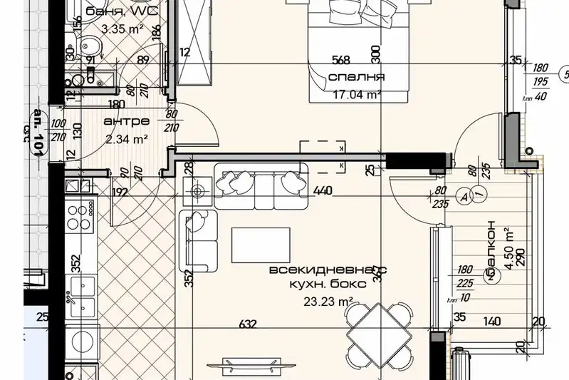 2-bedroom apartment in Varna, Mladost 1