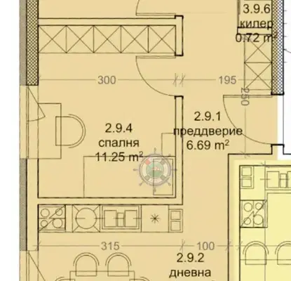 Снимка 2 — Двустаен апартамент във Варна, Младост 1