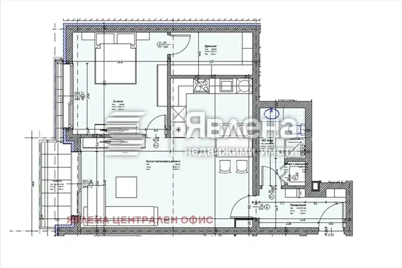 Двустаен апартамент в София, Младост 2