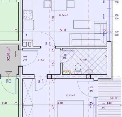 Photo 4 — 2-bedroom apartment in Pazardjik, Okryjna Bolnica