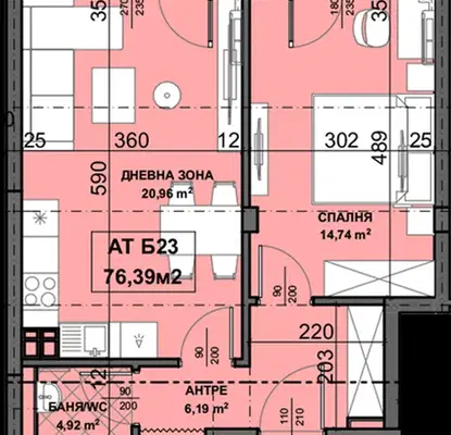 Снимка 4 — Двустаен апартамент в Пловдив, Остромила