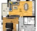 Снимка 2 — Двустаен апартамент в Пловдив, Остромила