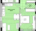 Снимка 3 — Двустаен апартамент в Пловдив, Остромила