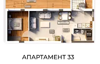 Двустаен апартамент в София, Овча купел