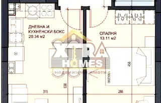 Двустаен апартамент с мазе в нова сграда в Овча купел, София