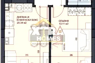 Двустаен апартамент с мазе в нова сграда в Овча купел, София