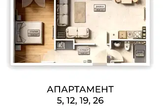 Двустаен апартамент в София, Овча купел