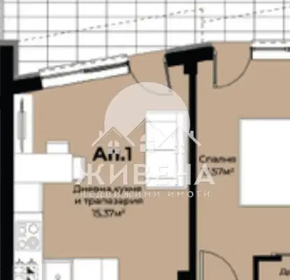 Photo 3 — 2-bedroom apartment in Varna, Pobeda