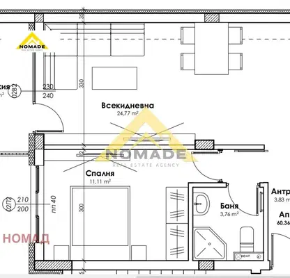 Photo 5 — 2-bedroom apartment in Plovdiv, Proslav