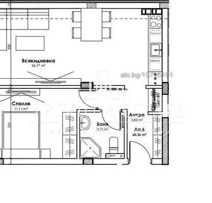 Photo 5 — 2-bedroom apartment in Plovdiv, Proslav