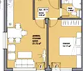 Снимка 2 — Двустаен апартамент в Пловдив, Прослав