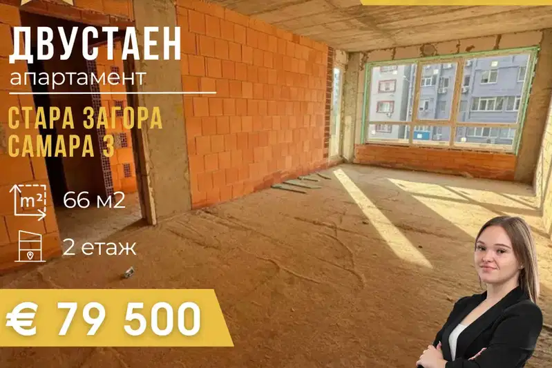 Двустаен апартамент в Стара Загора, Ремиза