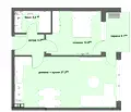 Снимка 2 — Двустаен апартамент в Стара Загора, Самара 3