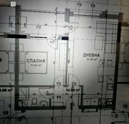 Снимка 3 — Двустаен апартамент в Стара Загора, Самара 3