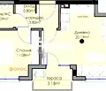 Снимка 2 — Тристаен апартамент с две тераси в Сарафово, Бургас