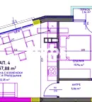Двустаен апартамент в Бургас, Сарафово