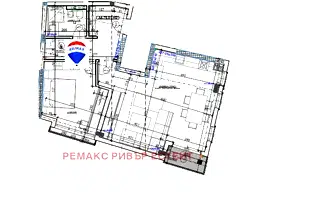 Двустаен апартамент в Русе, Широк център