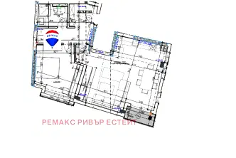 Двустаен апартамент в Русе, Широк център