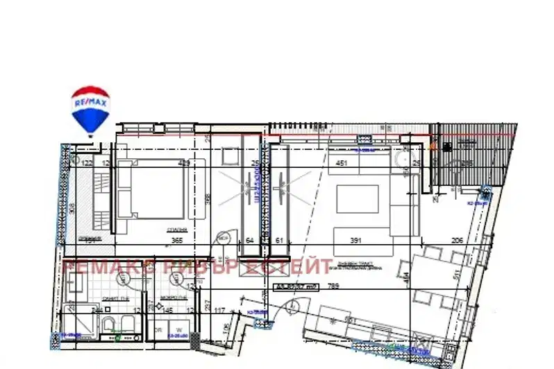 2-bedroom apartment in Ruse, Shirok Centyr
