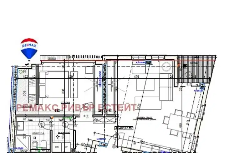 2-bedroom apartment in Ruse, Shirok Centyr