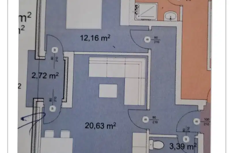 2-bedroom apartment in Благоев, Широк център
