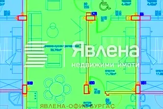 Двустаен апартамент в Бургас, Славейков