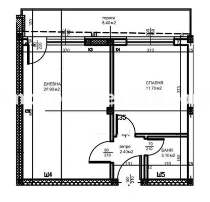 Photo 2 — 2-bedroom apartment in Plovdiv, Trakiya