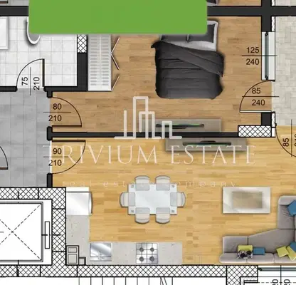 Photo 2 — 2-bedroom apartment in Plovdiv, Trakiya