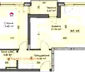 Снимка 2 — Двустаен апартамент в Пловдив, Тракия