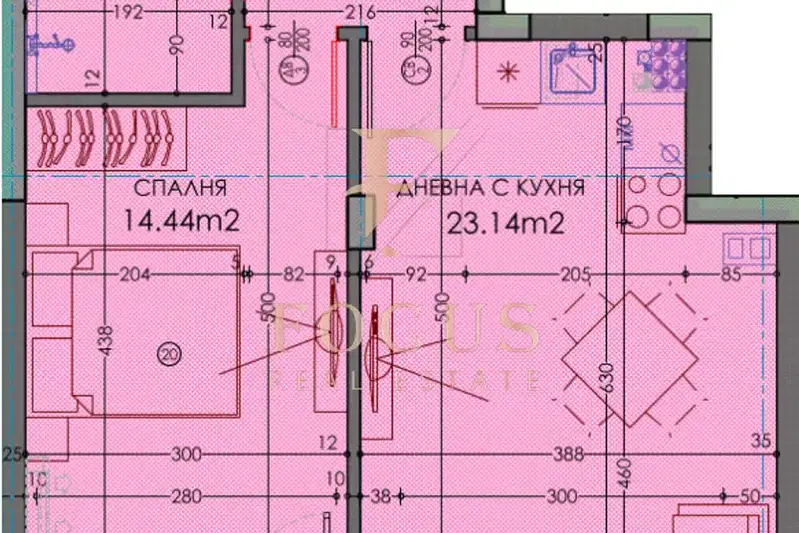 2-bedroom apartment in Plovdiv, Trakiya