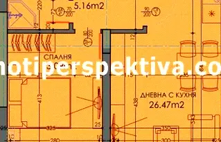 Двустаен апартамент в Пловдив, Тракия