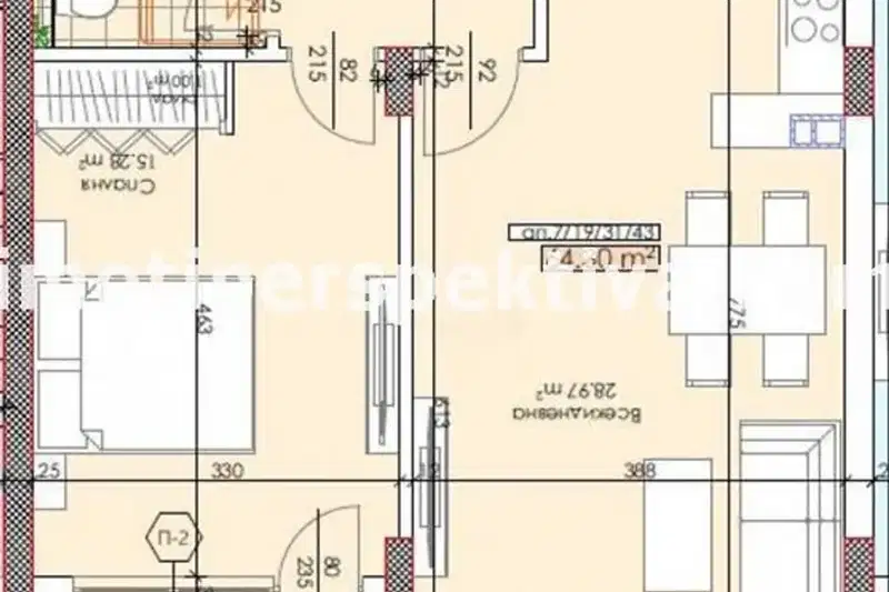 2-bedroom apartment in Plovdiv, Trakiya