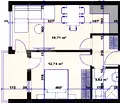 Снимка 2 — Двустаен апартамент в Стара Загора, Три чучура - север