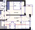 Снимка 4 — Двустаен апартамент в Стара Загора, Три чучура - север