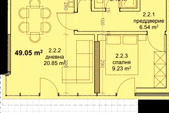 Двустаен апартамент във Варна, Трошево