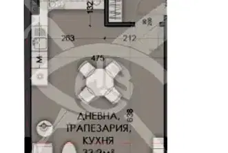 Двустаен апартамент във Варна, Виница